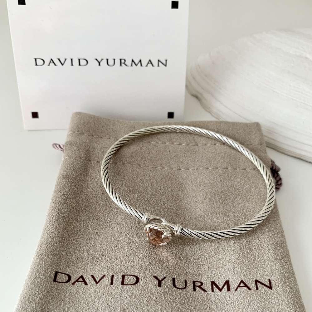 DAVID YURMAN 3mm Morganite Bracelet